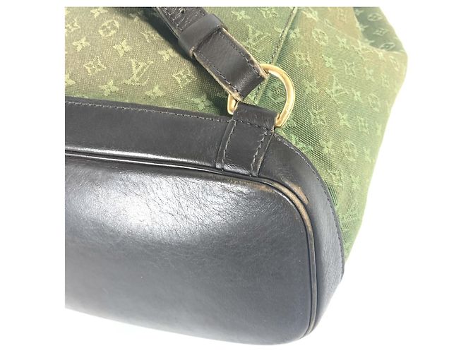 Louis Vuitton Monogram Montsouris GM Rucksack Braun Khaki - Ansicht 8