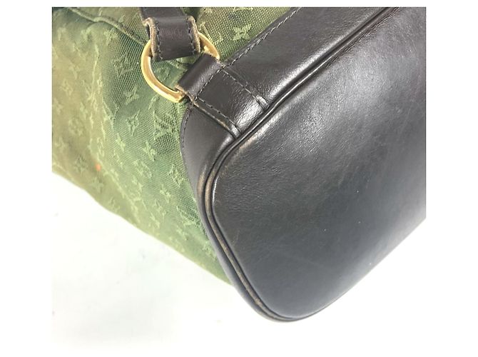 Louis Vuitton Monogram Montsouris GM Rucksack Braun Khaki - Ansicht 9
