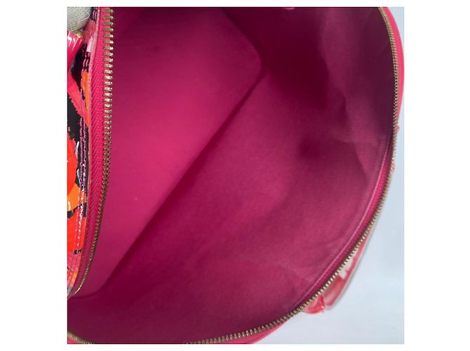 Louis Vuitton Vernis Rose Stephen Spruce Alma MM Tote Bag Pink - Ansicht 11