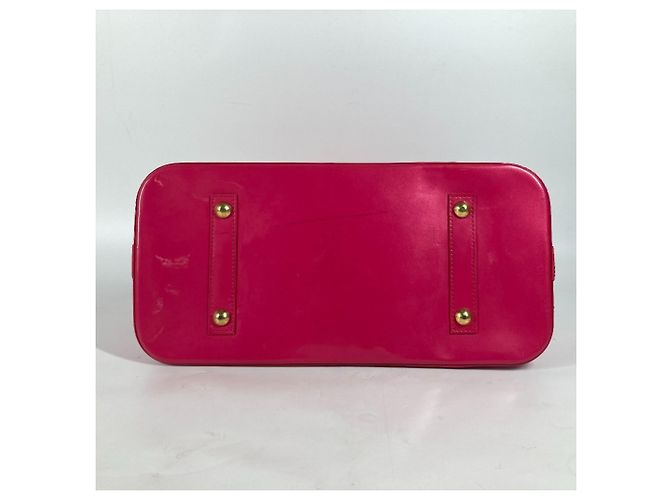 Louis Vuitton Vernis Rose Stephen Spruce Alma MM Tote Bag Pink - Ansicht 4
