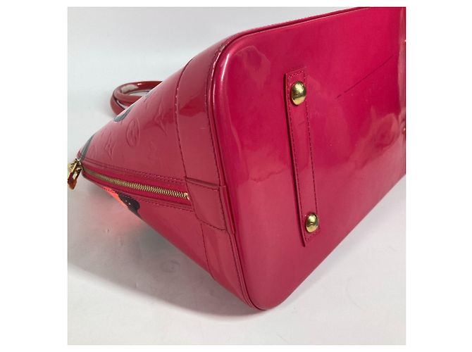 Louis Vuitton Vernis Rose Stephen Spruce Alma MM Tote Bag Pink - Ansicht 6