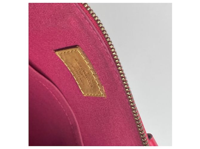 Louis Vuitton Vernis Rose Stephen Spruce Alma MM Tote Bag Pink - Ansicht 9