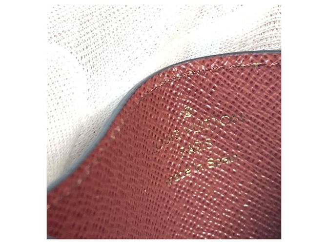 Funda para tarjetas Monogram Reverse Louis Vuitton Castaño - vista 10