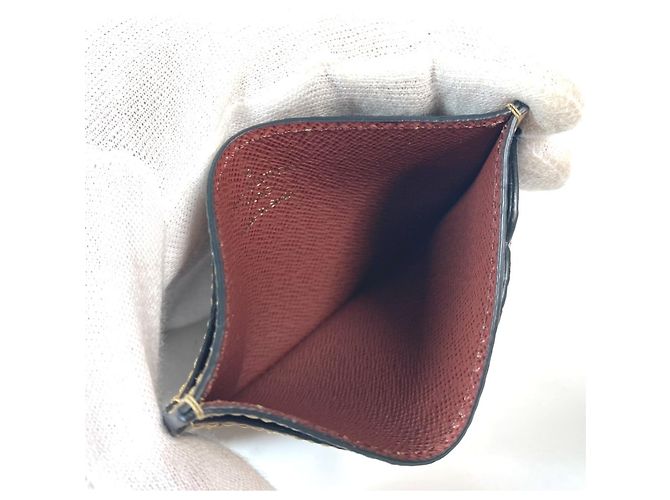 Funda para tarjetas Monogram Reverse Louis Vuitton Castaño - vista 9