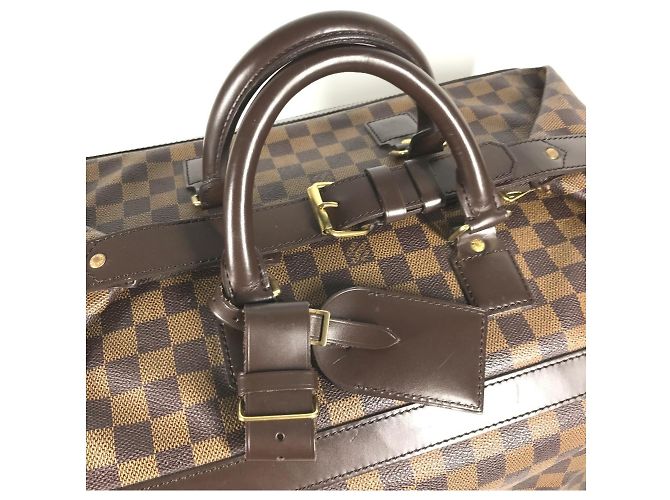 Borsa da viaggio Louis Vuitton Damier Grimo 45 Marrone Damier ebene - vista 9