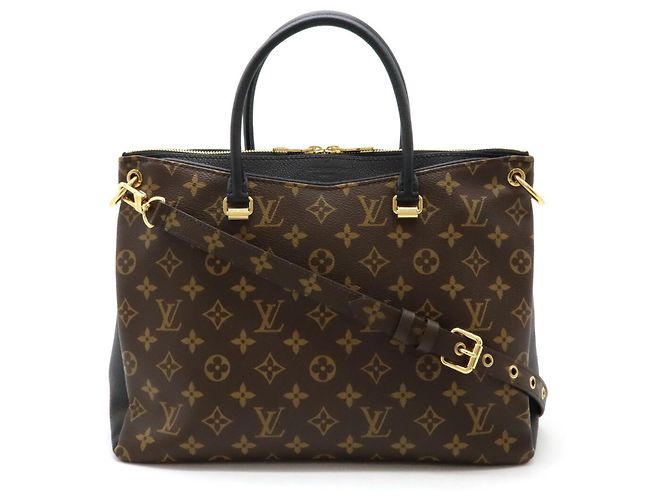 Borsa tote Louis Vuitton Monogram Pallas Nero - vista 2