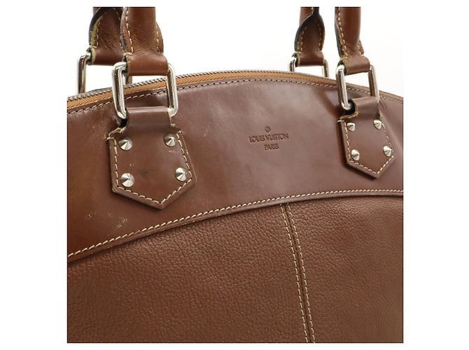 Sac à main Louis Vuitton Suhali Lockit GM - vue 9