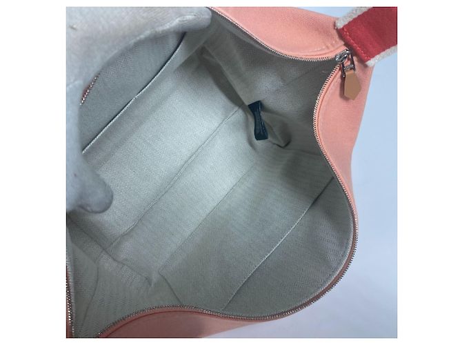 Hermès Borsa a mano Vanity Bag Pouch GM Nera Hermes Bride Rosa - vista 13