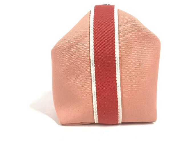 Hermès Borsa a mano Vanity Bag Pouch GM Nera Hermes Bride Rosa - vista 3