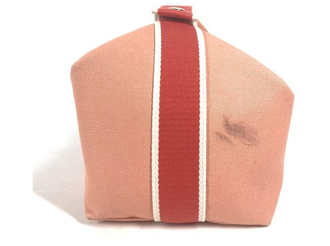 Hermès Borsa a mano Vanity Bag Pouch GM Nera Hermes Bride Rosa - vista 4