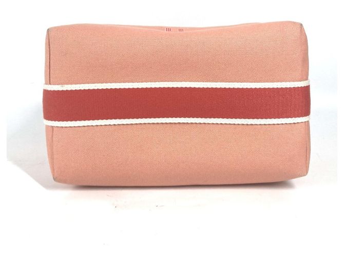Hermès Borsa a mano Vanity Bag Pouch GM Nera Hermes Bride Rosa - vista 6