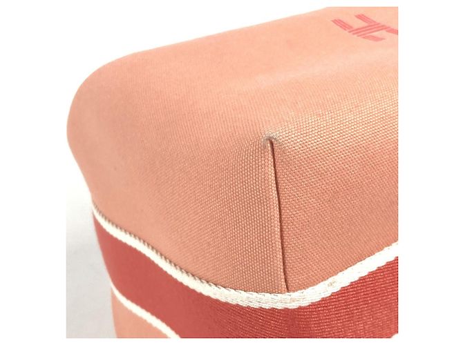 Hermès Borsa a mano Vanity Bag Pouch GM Nera Hermes Bride Rosa - vista 8