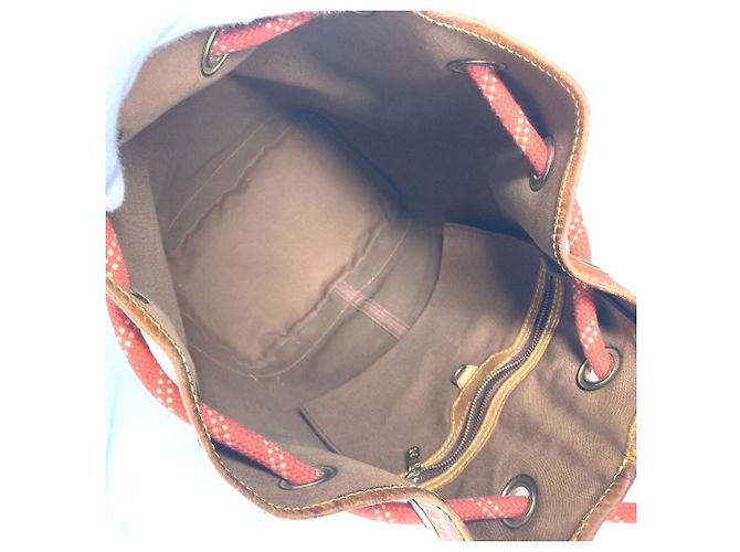 Borsa a Spalla Louis Vuitton M80026 LVCUP Saint-Tropez Marrone - vista 10