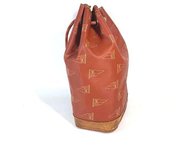 Borsa a Spalla Louis Vuitton M80026 LVCUP Saint-Tropez Marrone - vista 13