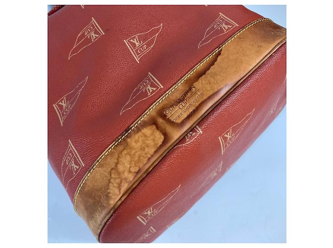 Borsa a Spalla Louis Vuitton M80026 LVCUP Saint-Tropez Marrone - vista 15