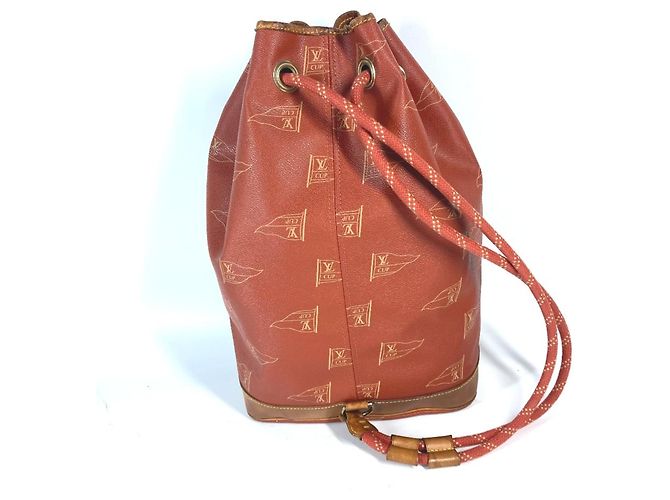 Borsa a Spalla Louis Vuitton M80026 LVCUP Saint-Tropez Marrone - vista 2