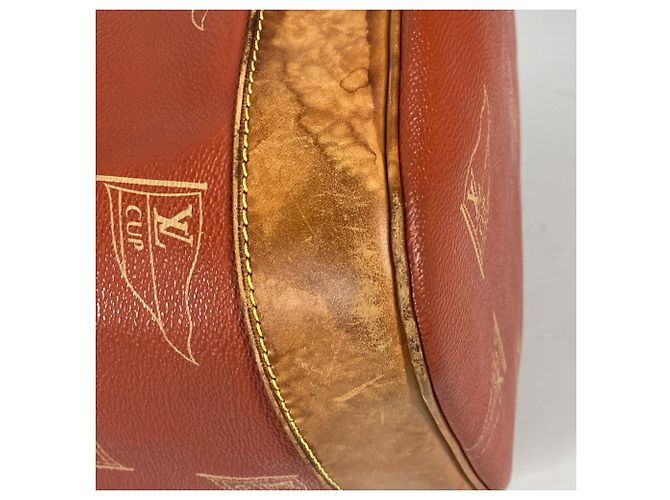 Borsa a Spalla Louis Vuitton M80026 LVCUP Saint-Tropez Marrone - vista 4