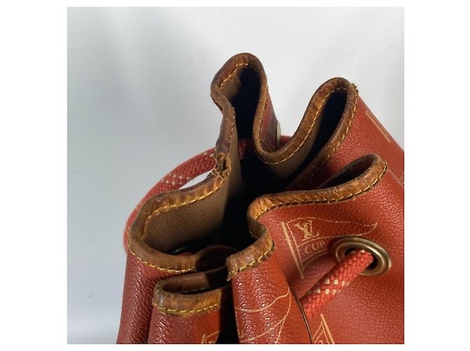 Borsa a Spalla Louis Vuitton M80026 LVCUP Saint-Tropez Marrone - vista 6