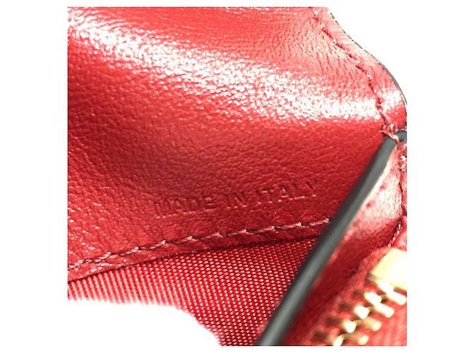 Billetera Compacta Rockstud Valentino Roja - vista 10