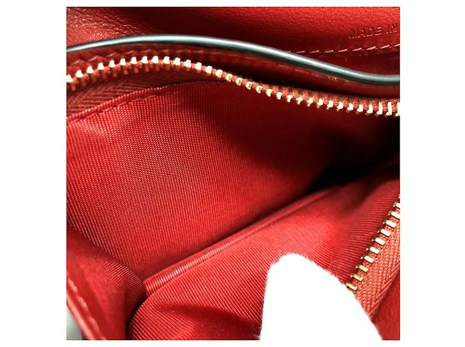 Billetera Compacta Rockstud Valentino Roja - vista 9