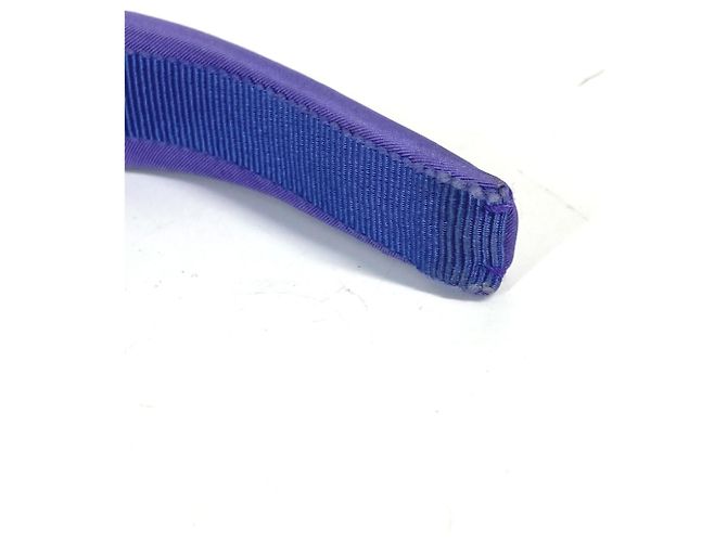 Fascia per Capelli Bicolore Miu Miu Bianco Porpora - vista 5