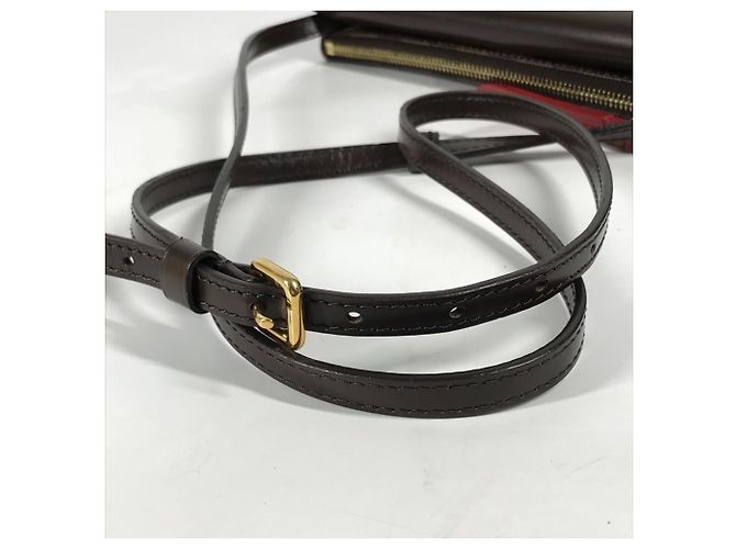 Borsa a spalla Damier Twice di Louis Vuitton Marrone Damier ebene - vista 14