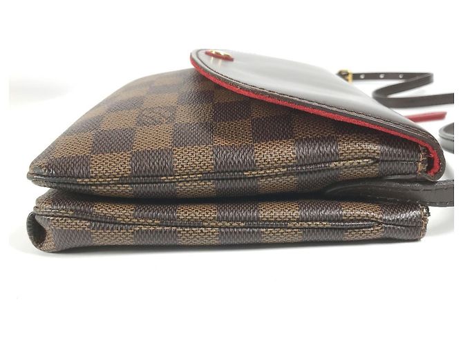 Borsa a spalla Damier Twice di Louis Vuitton Marrone Damier ebene - vista 4