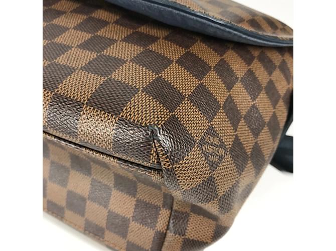 Borsa Louis Vuitton Damier Flap Sprinter MM Marrone - vista 12