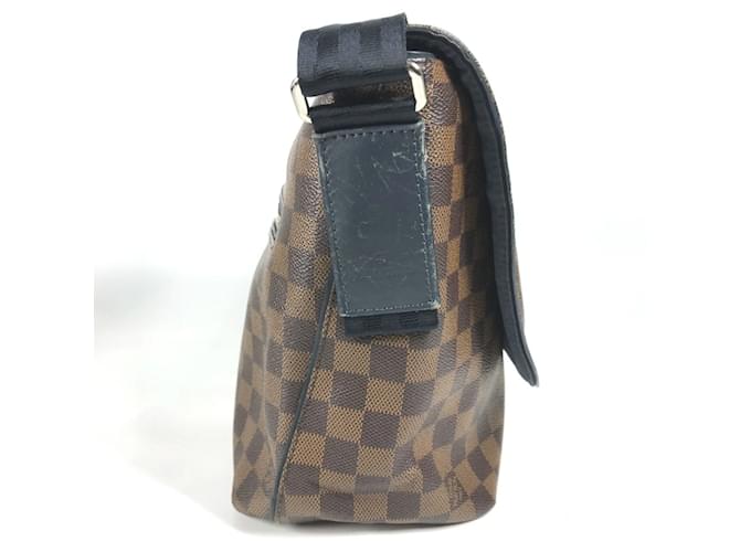 Borsa Louis Vuitton Damier Flap Sprinter MM Marrone - vista 3