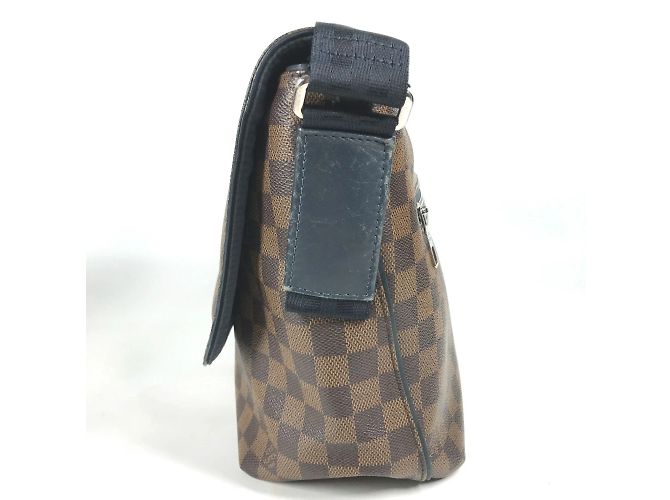 Borsa Louis Vuitton Damier Flap Sprinter MM Marrone - vista 4