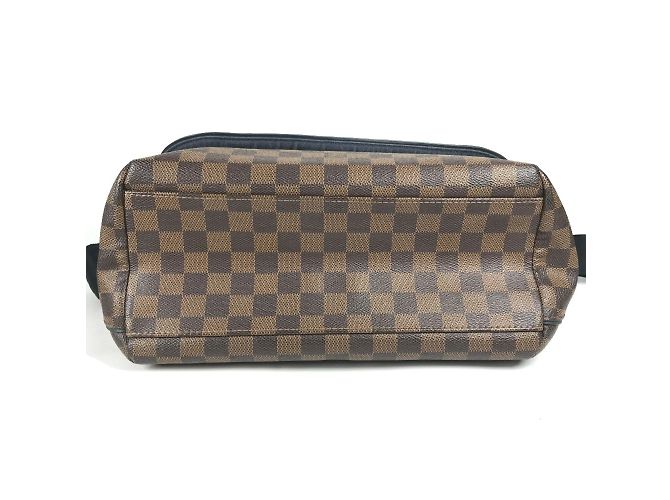 Borsa Louis Vuitton Damier Flap Sprinter MM Marrone - vista 5