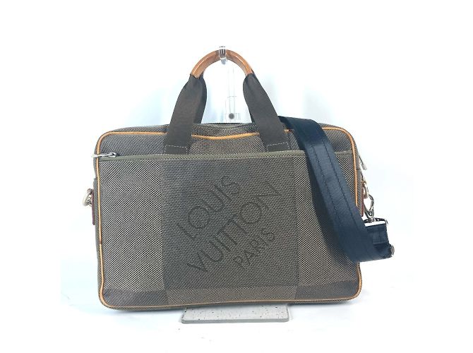 Borsa Louis Vuitton Damier Geant Associe PM Cachi - vista 2