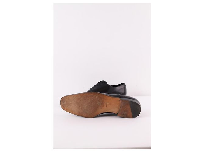 Saint Laurent Scarpe in pelle con lacci - vista 6