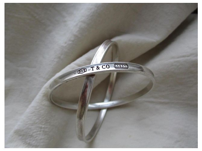 Bracciale doppio Tiffany & Co 1837 Argento - vista 2