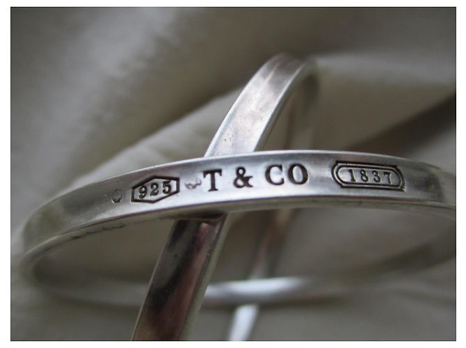 Bracciale doppio Tiffany & Co 1837 Argento - vista 5