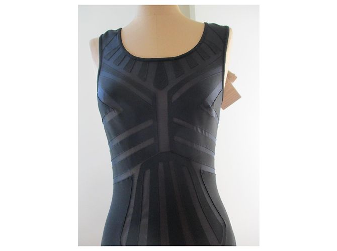 La Perla Vestito sottoveste nero, IT40, FR36, DE34, UK8, ES38, US4. - vista 3