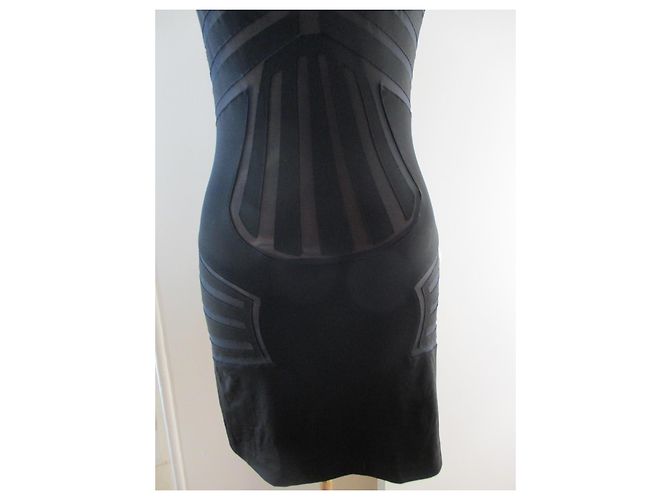 La Perla Vestito sottoveste nero, IT40, FR36, DE34, UK8, ES38, US4. - vista 4