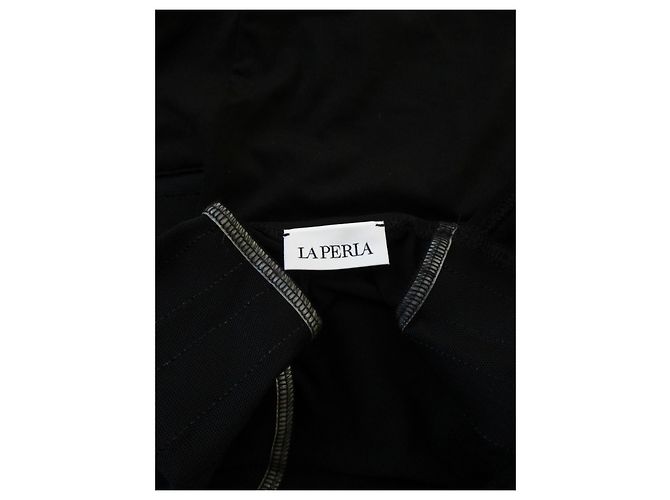 La Perla Vestito sottoveste nero, IT40, FR36, DE34, UK8, ES38, US4. - vista 5