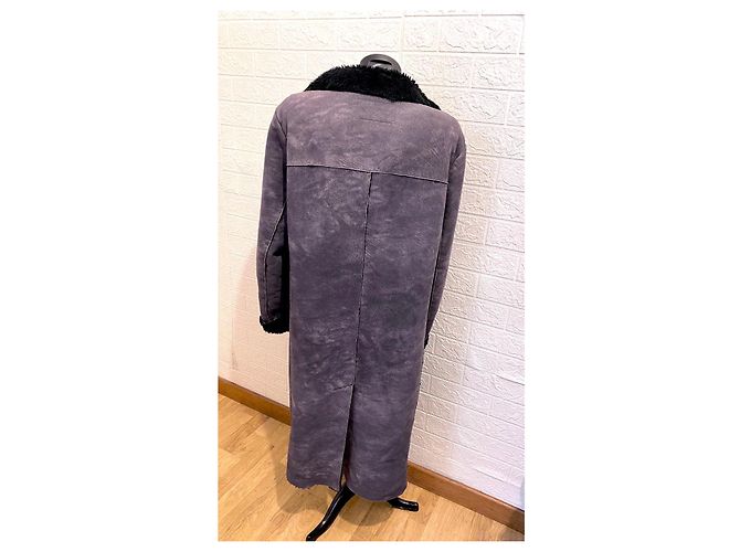 Abrigo largo Armani Jeans Gris Poliéster - vista 5