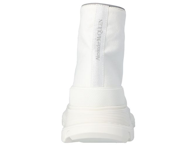 Alexander McQueen Tread Slick Boots 'White Grey' - view 3