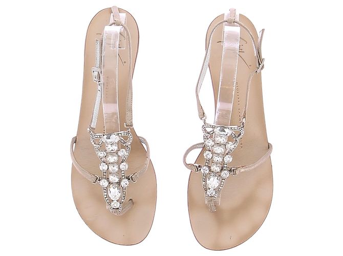 Sandali Giuseppe Zanotti T.EU 39 Pelle Beige - vista 6