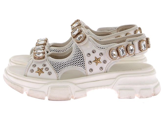 Sandalias GUCCI T.EU 41 Cuero - vista 3