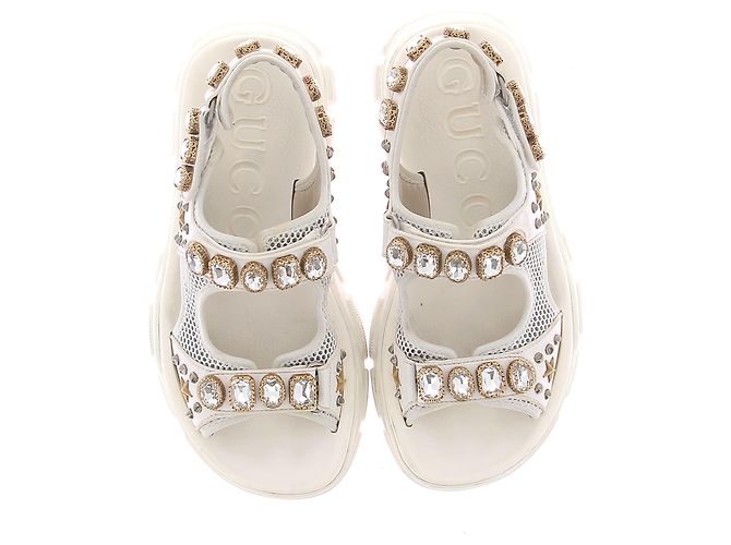 Sandalias GUCCI T.EU 41 Cuero - vista 6