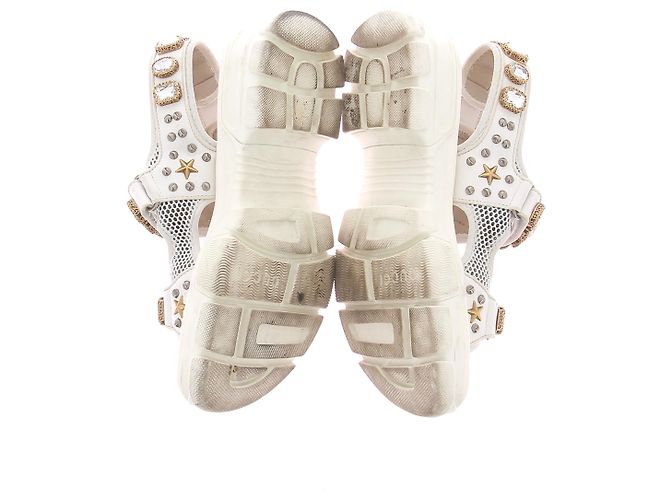 Sandalias GUCCI T.EU 41 Cuero - vista 7