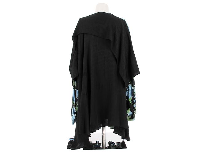 Balenciaga Kleid T.IT 38 Viskose Schwarz - Ansicht 2