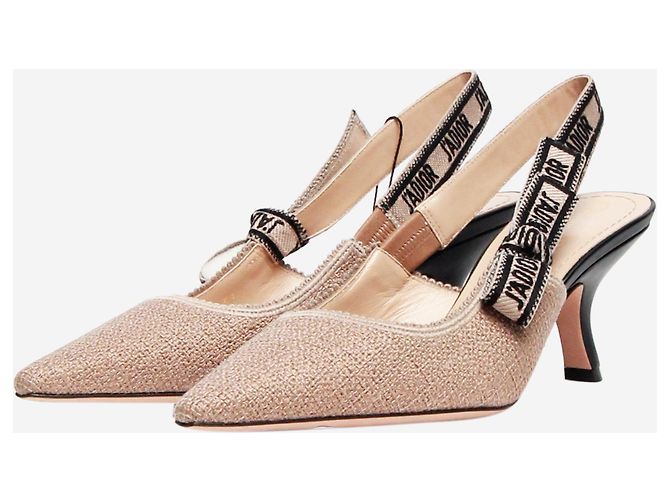 Neutrale J'Adior Raffa-Pumps mit Slingback - Größe EU 39 - Ansicht 2