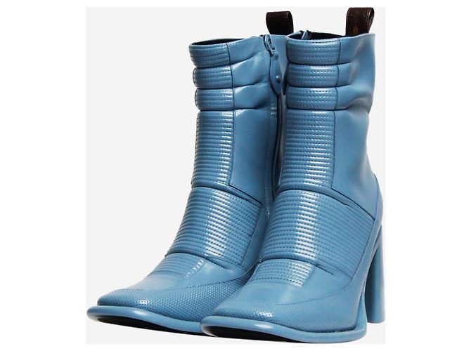 Louis Vuitton Botines azul lavanda Berlín - talla EU 37,5 - vista 2