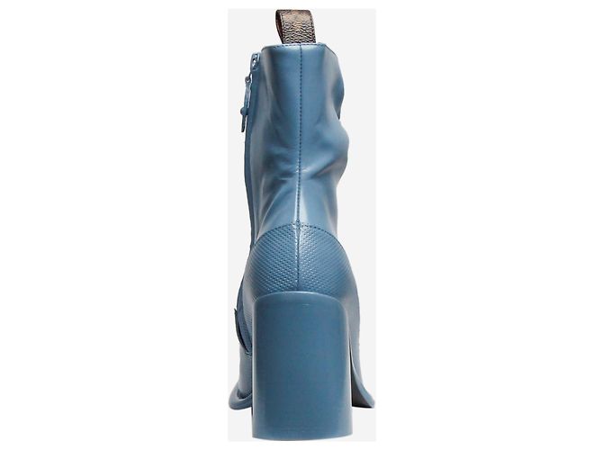 Louis Vuitton Botines azul lavanda Berlín - talla EU 37,5 - vista 3
