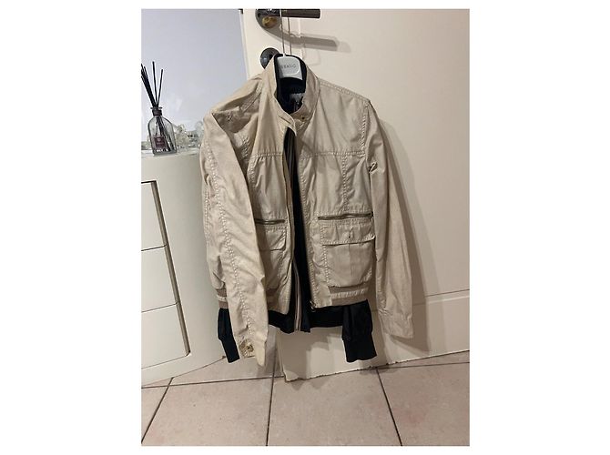 Autre Marque K Way Jacke Beige Größe 44 - Ansicht 2