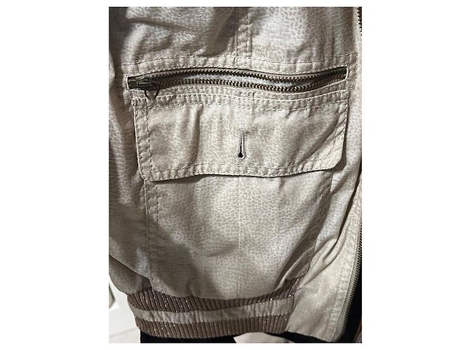 Autre Marque K Way Jacke Beige Größe 44 - Ansicht 5